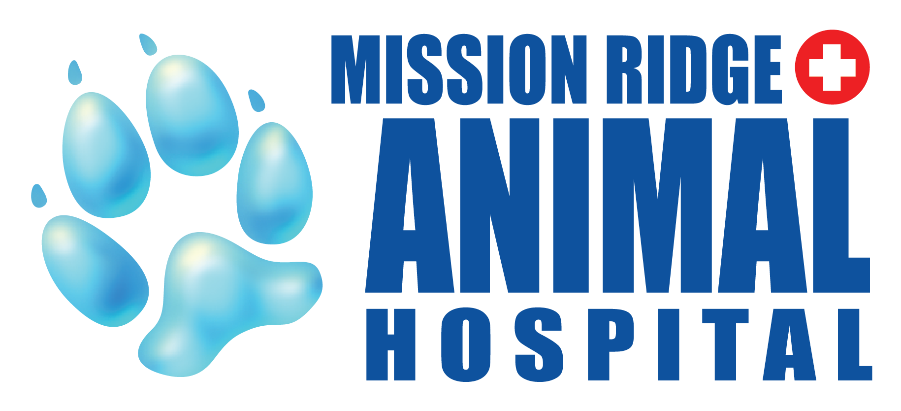 Logo of Mission Ridge Animal Hospital in St. Albert, Alberta.